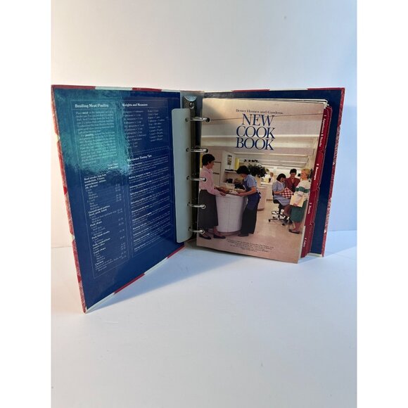 Better Homes Gardens Cook Book 10th Edition 1989 Red Gingham Ring-Bound Cookbook - Picture 5 of 8